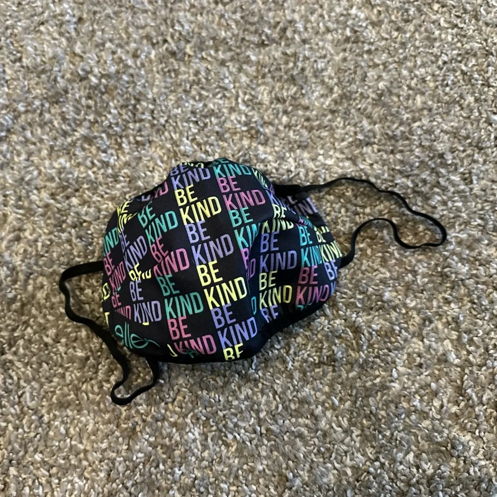 Ellen be kind face mask protection ppe multi colored
